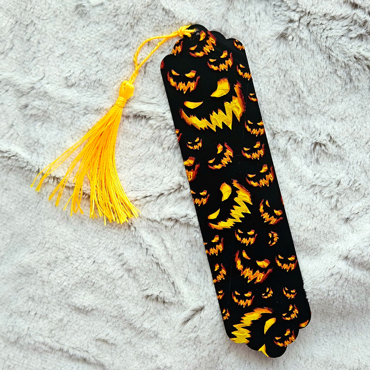Filamora Studios Glow Halloween Bookmark Night of a Thousand Jacks