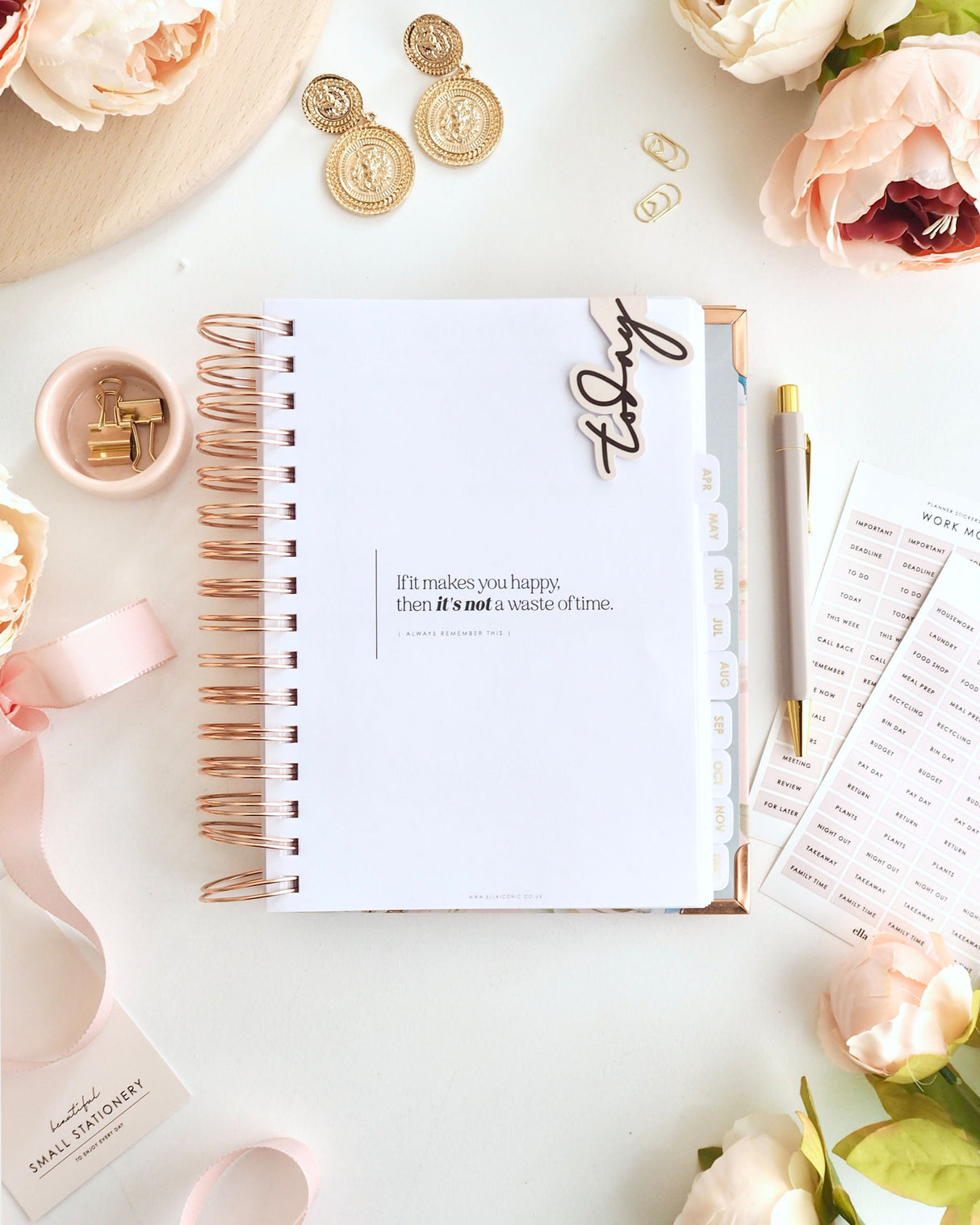EllaIconic Weekly Life Planner CEO of My Own Life® Dot Luxe Edition