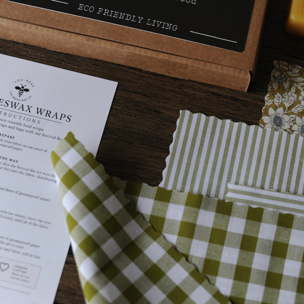 Lou-bees Beeswax Wrap DIY Kit