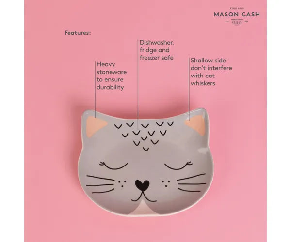 Mason Cash Smokey Cat Bowl, 16x13cm