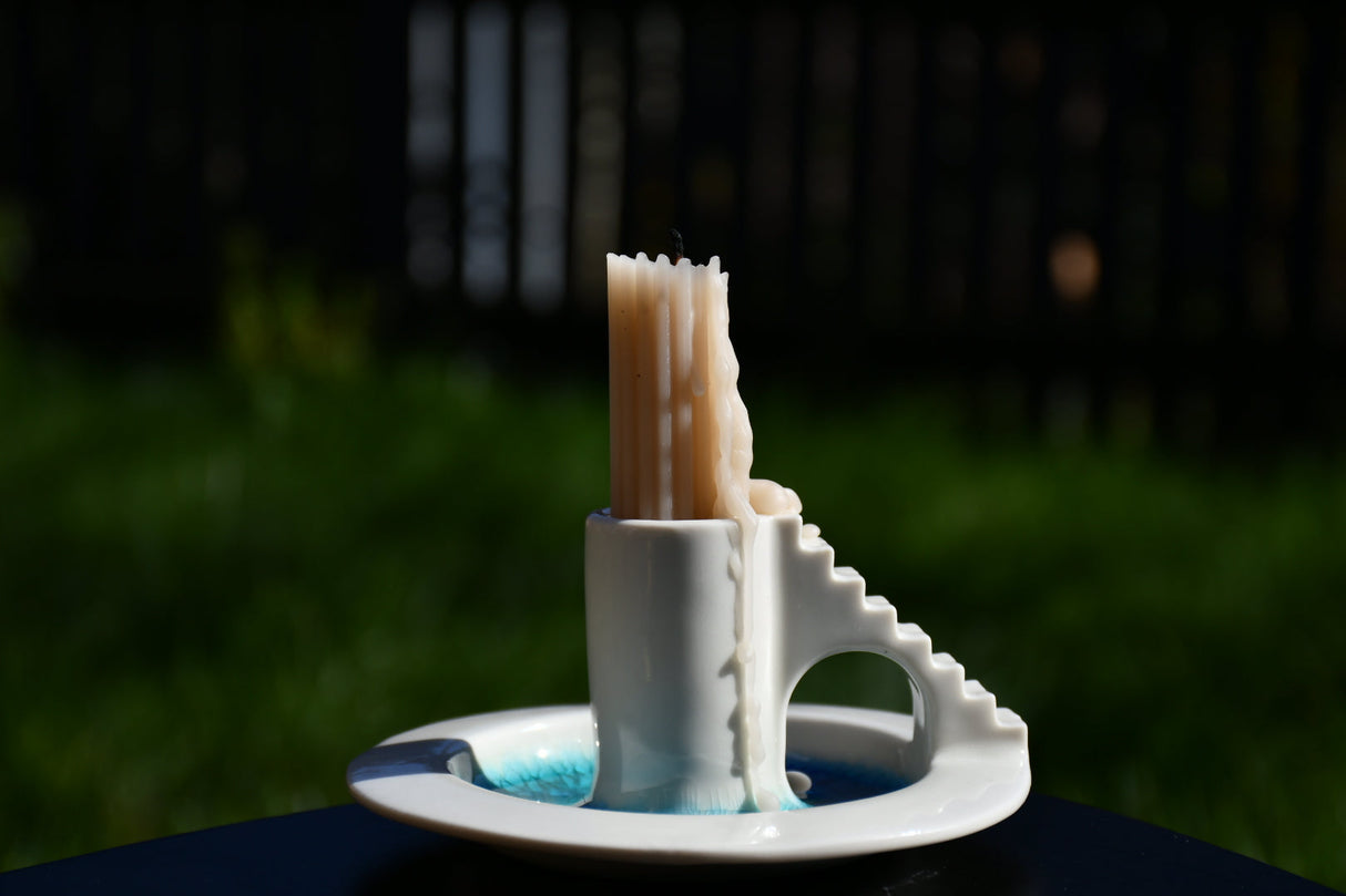 4AM Studio Castle Candle Holder Moat