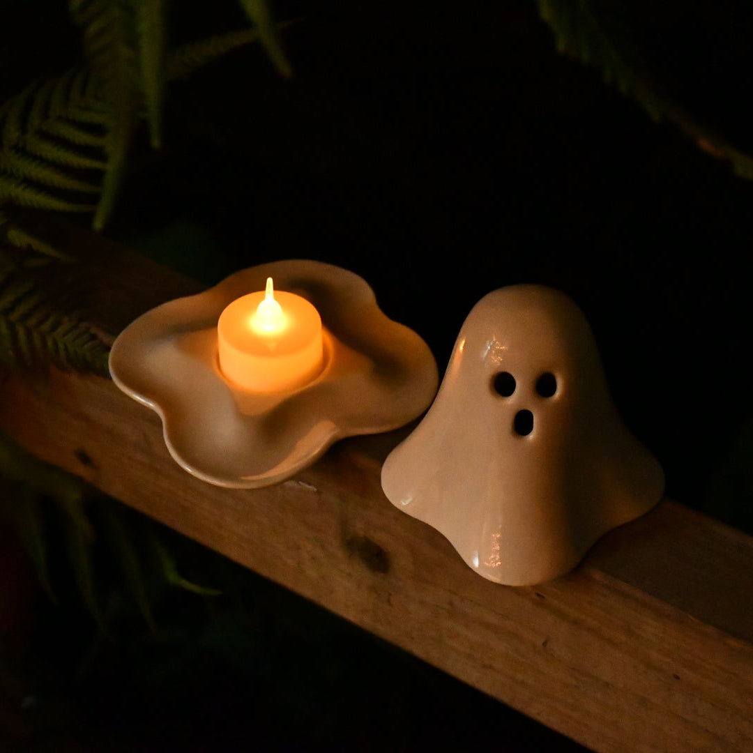 4AM Studio Ghost Tealight Holder