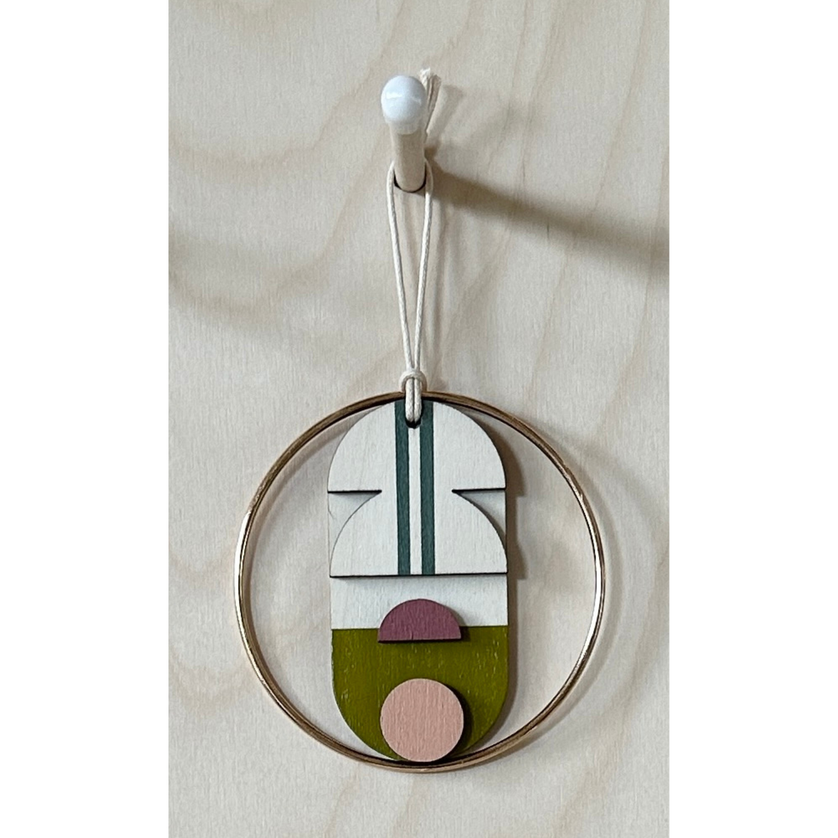 Eclectic Mini Mid‑Century Wall Art | Wooden Wall Decoration