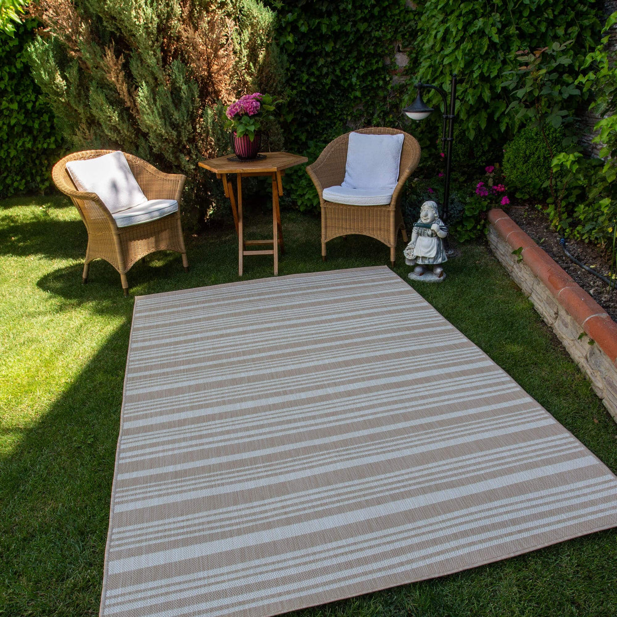 The Rugs Ecology Outdoor Rug Beige 300B