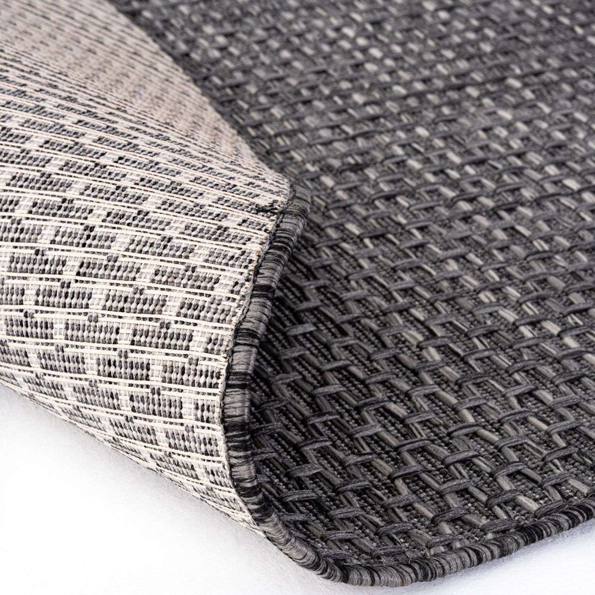 Magic Outdoor Rug Dark Grey - The Rugs