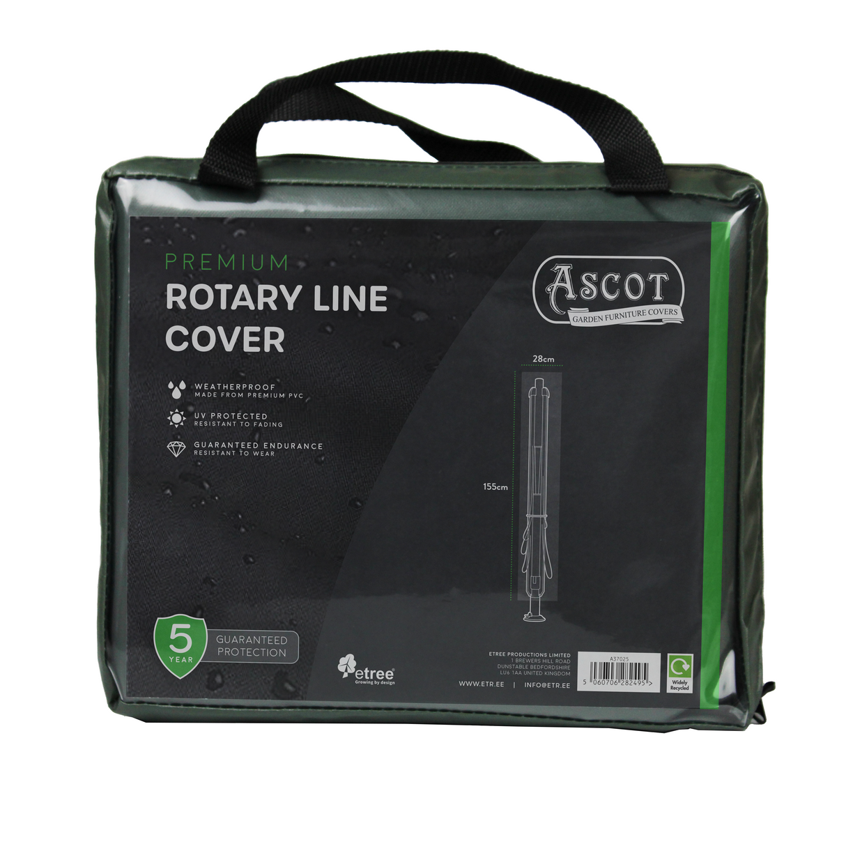 Etree Premium Rotary Line Cover - 28/28(W) X 155 (H) cm