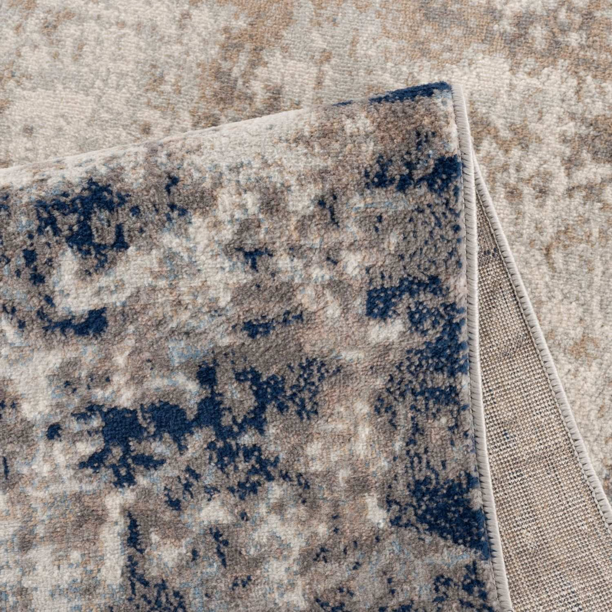 The Rugs - Montana Brown & Navy Rug