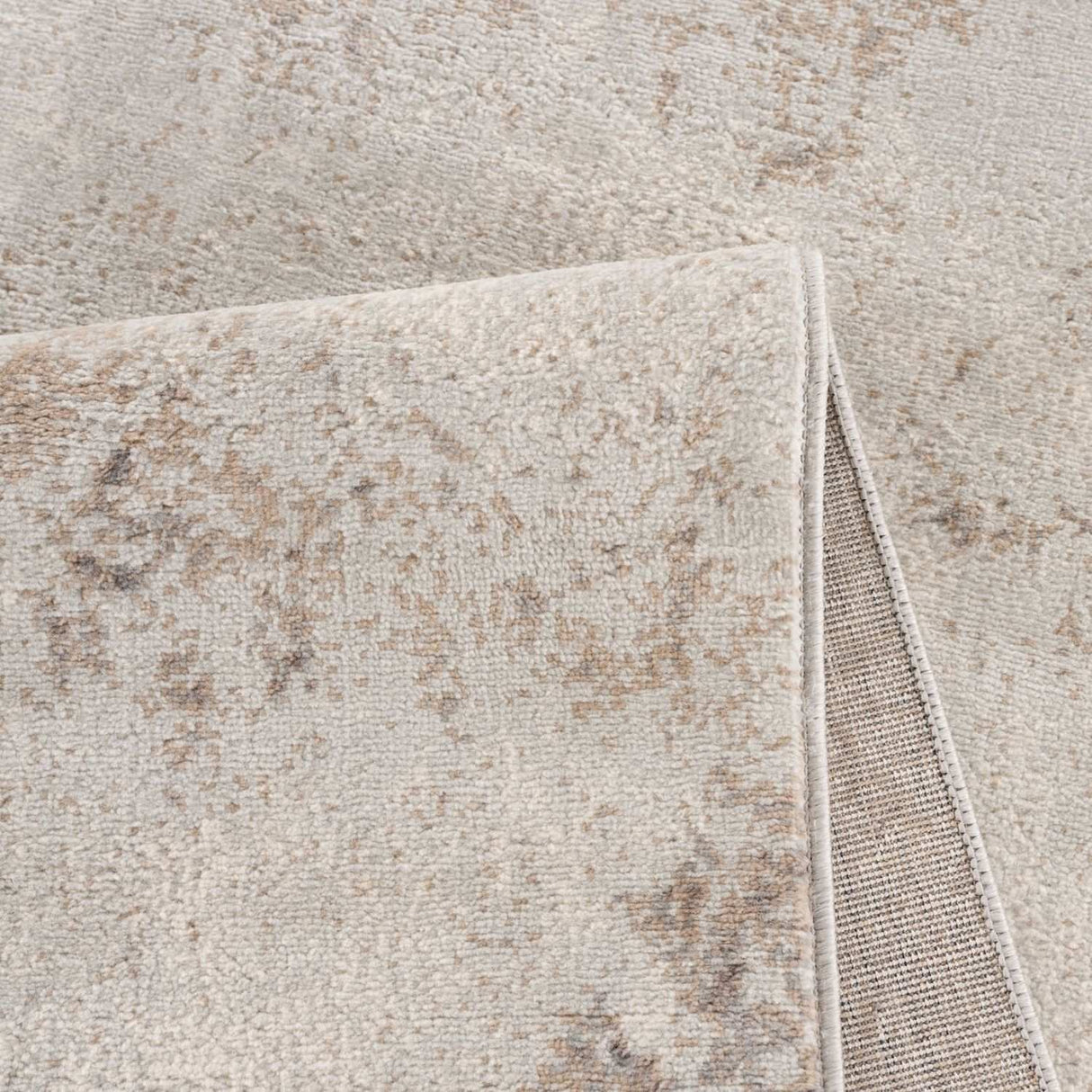 The Rugs Montana Abstract Brown Rug