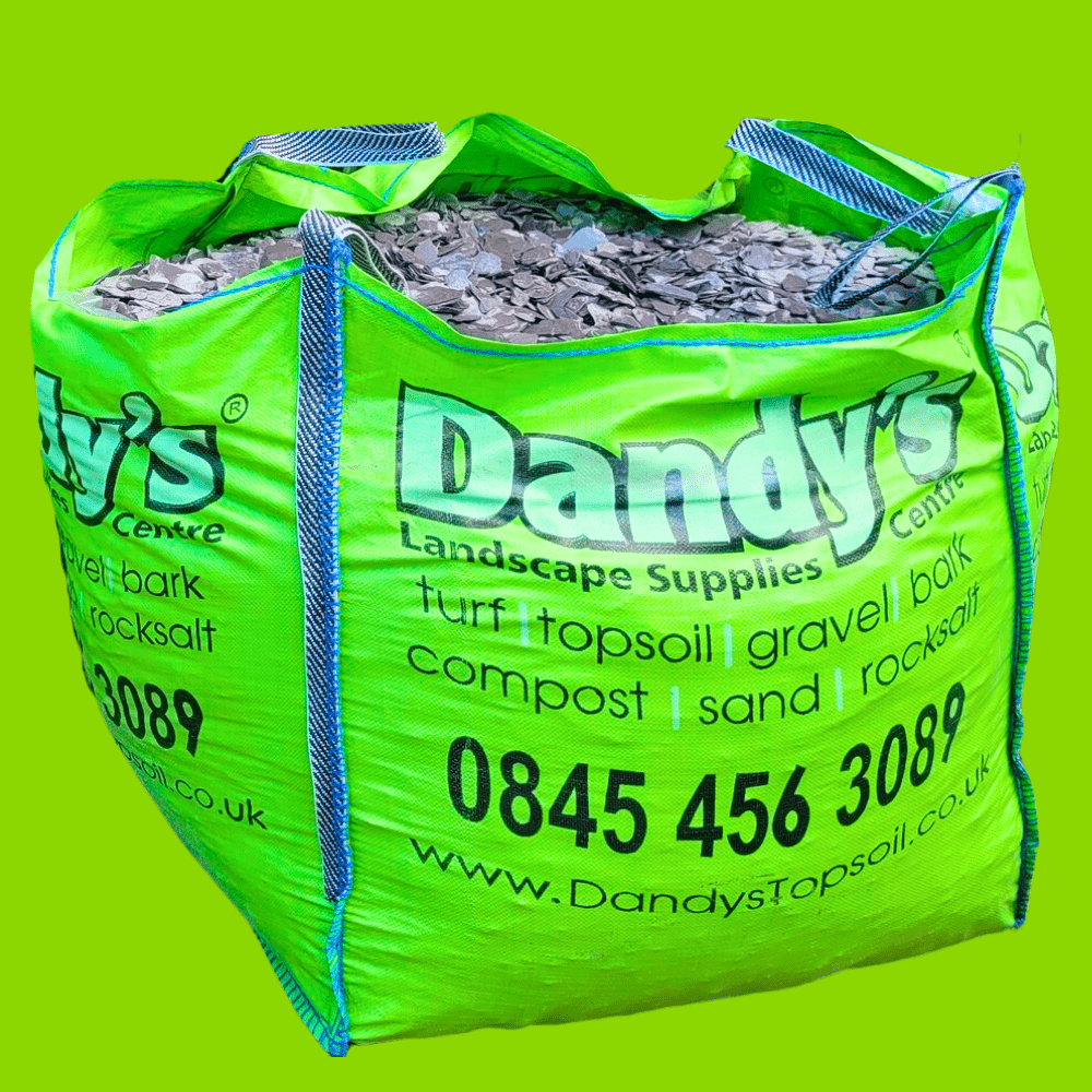 Dandy’s Welsh Blue Plum Crushed Slate Chippings - 40mm