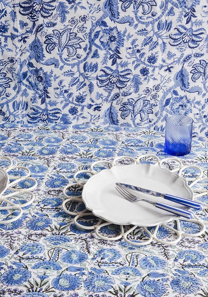 Casa by Josephine Jenno Blue & White Cutlery Set - 4 Piece
