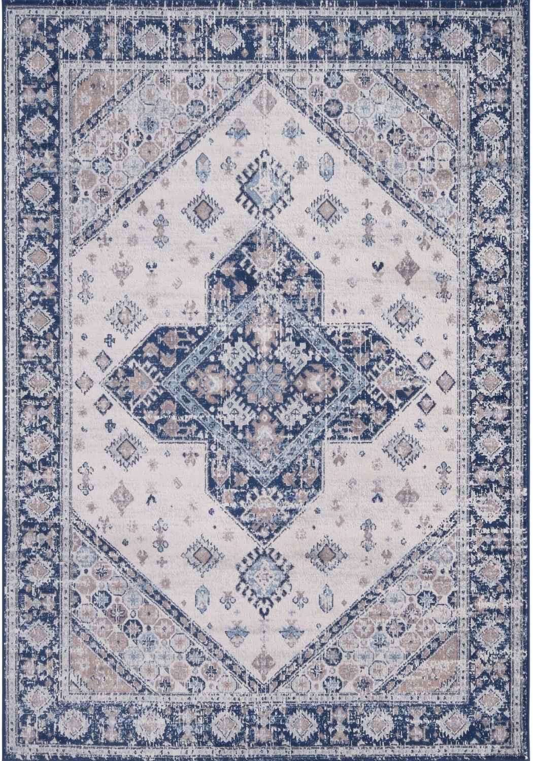 Montana Vintage Navy Rug 4010 by The Rugs
