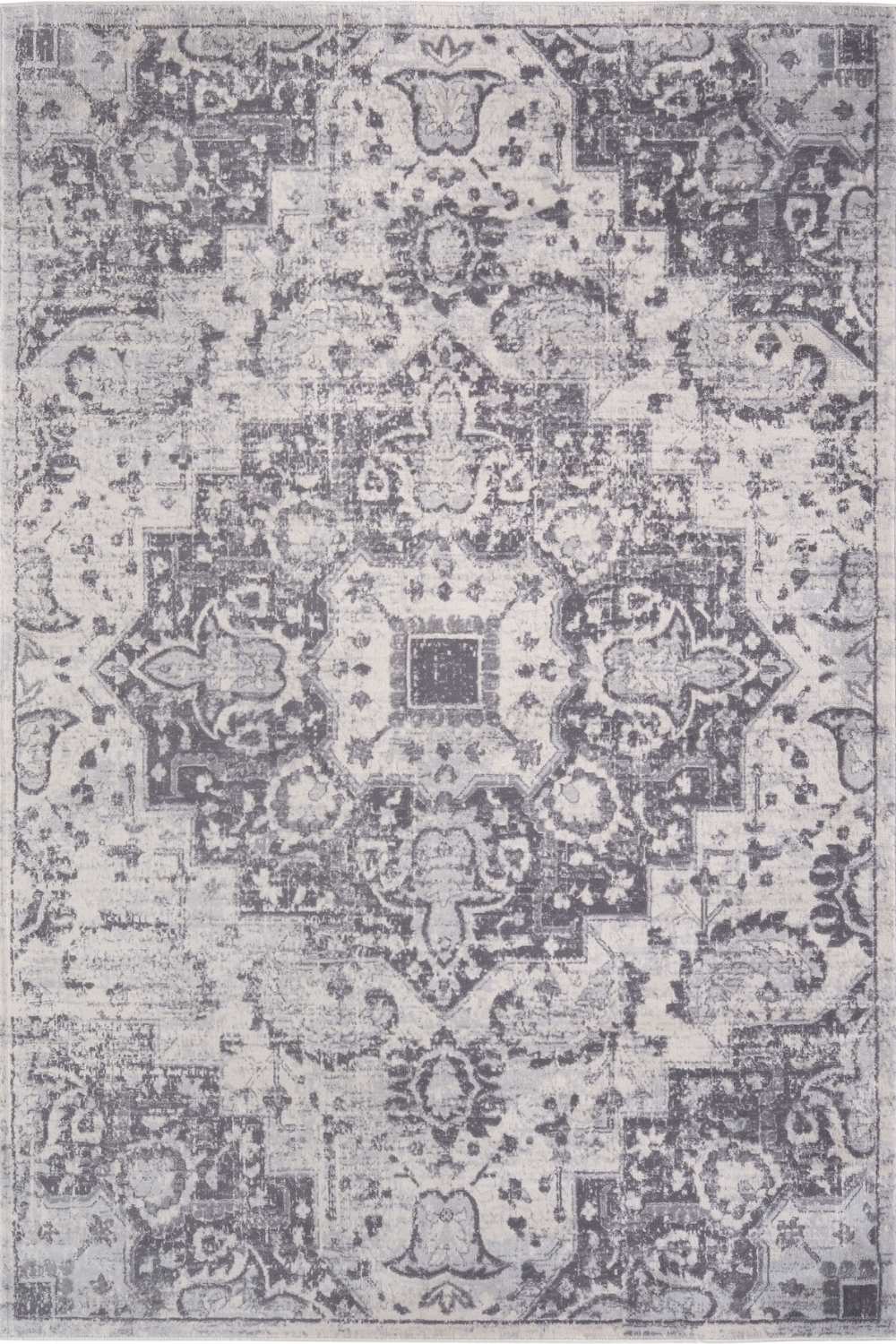 Montana Vintage Grey Rug 4060 | The Rugs