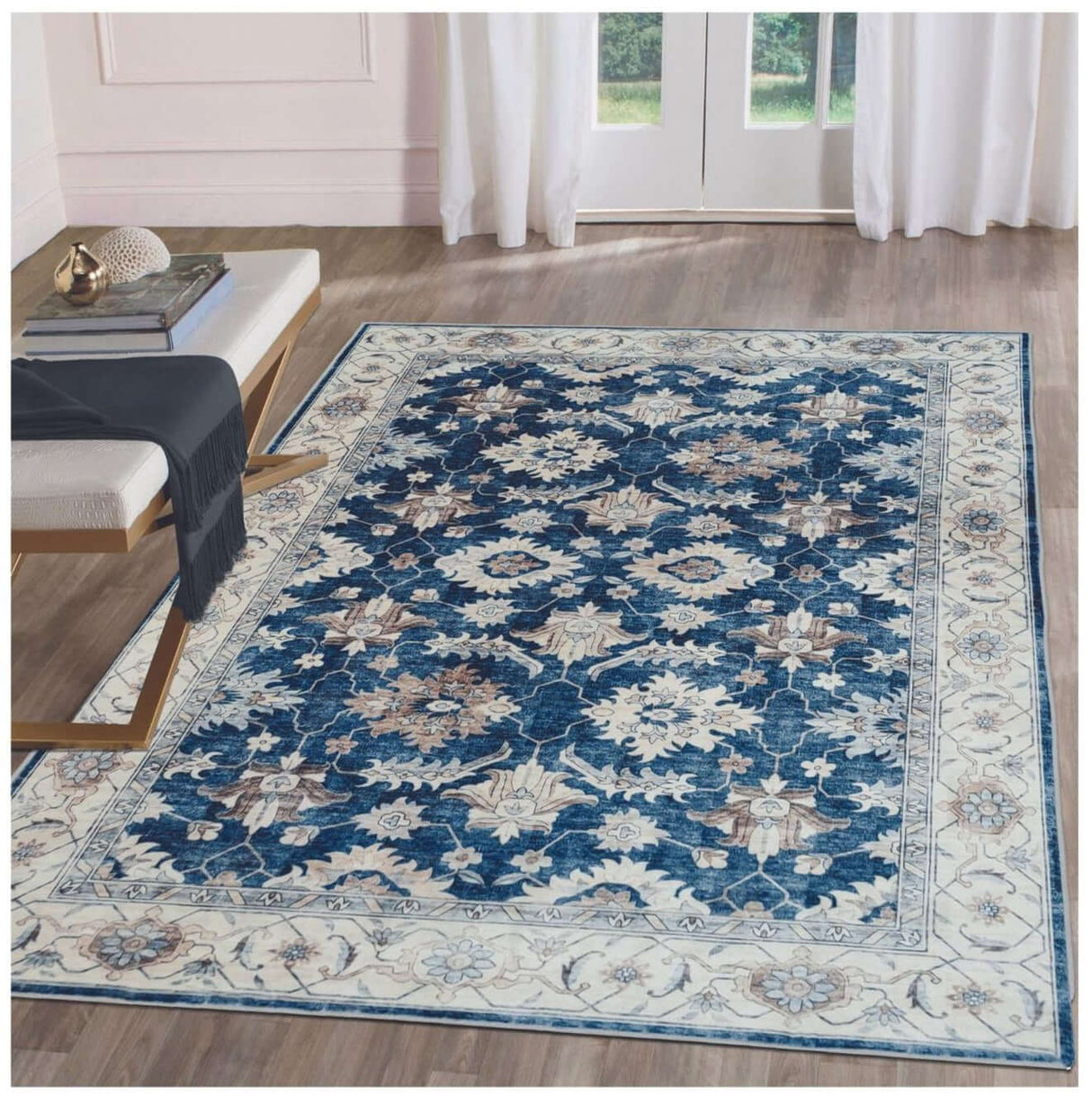 The Rugs Jurdar Vintage Washable Rug