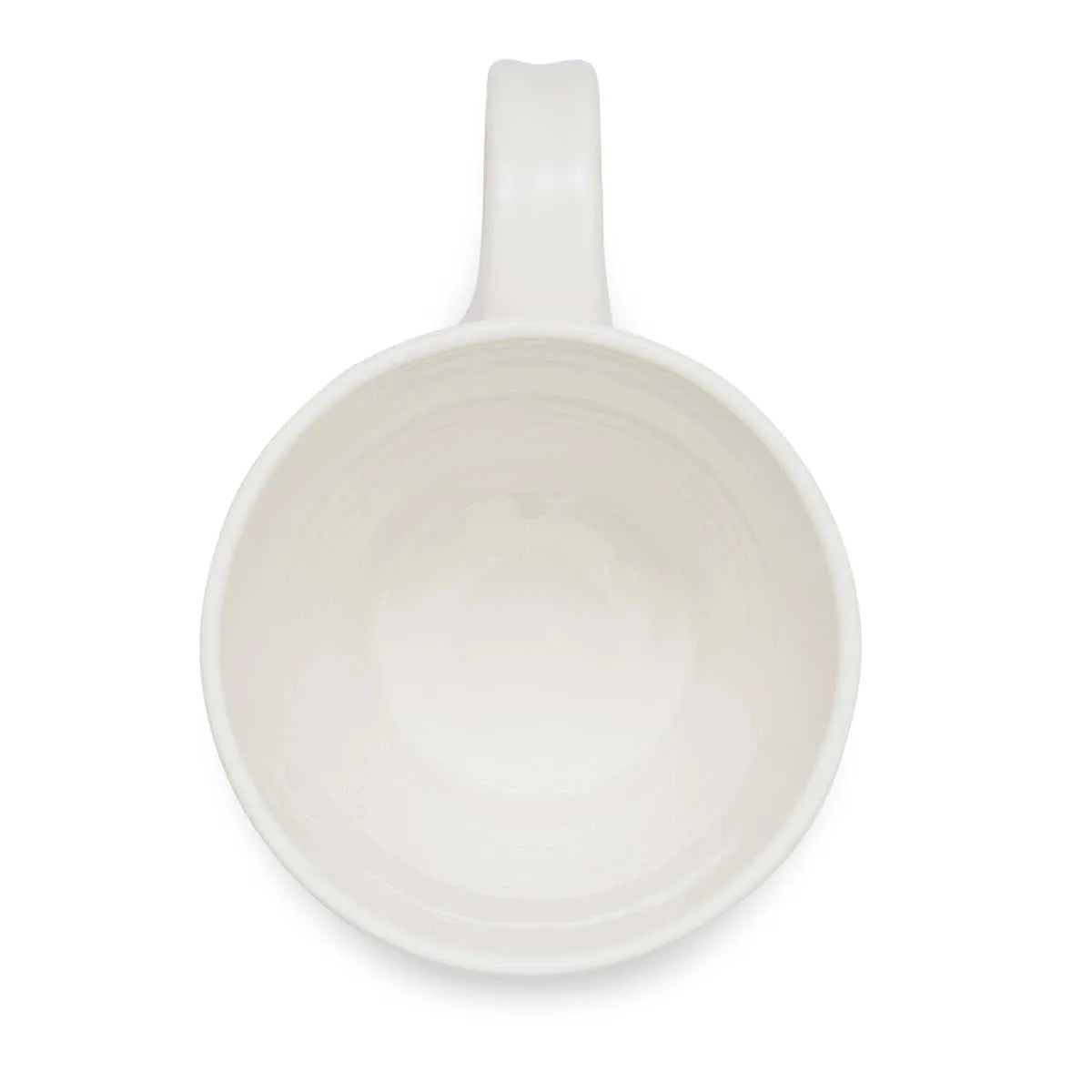 Portmeirion Sophie Conran Porcelain Mugs, Set of 2, White