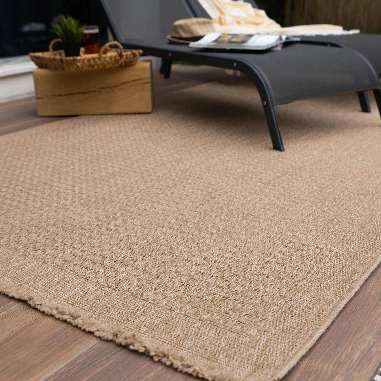 Nature Outdoor Rug Neutral 5000N by The Rugs
