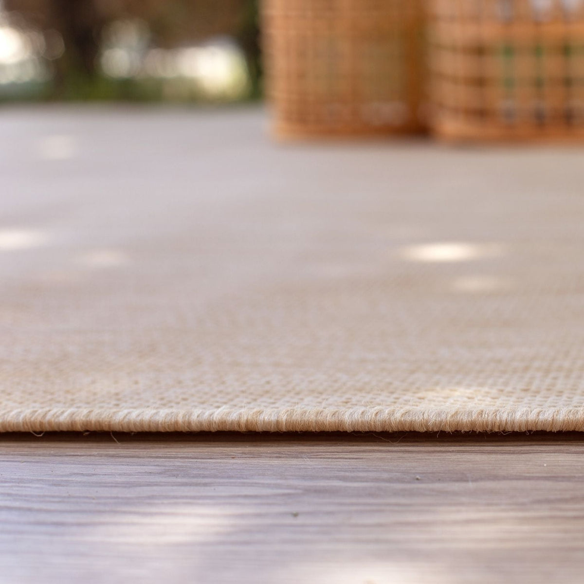 Ecology Outdoor Rug Beige 500B by The Rugs