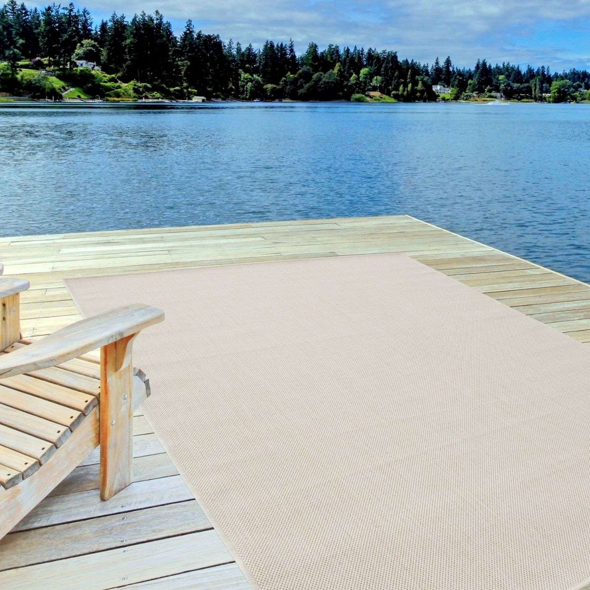 The Rugs Ecology Outdoor Rug Cream 500C