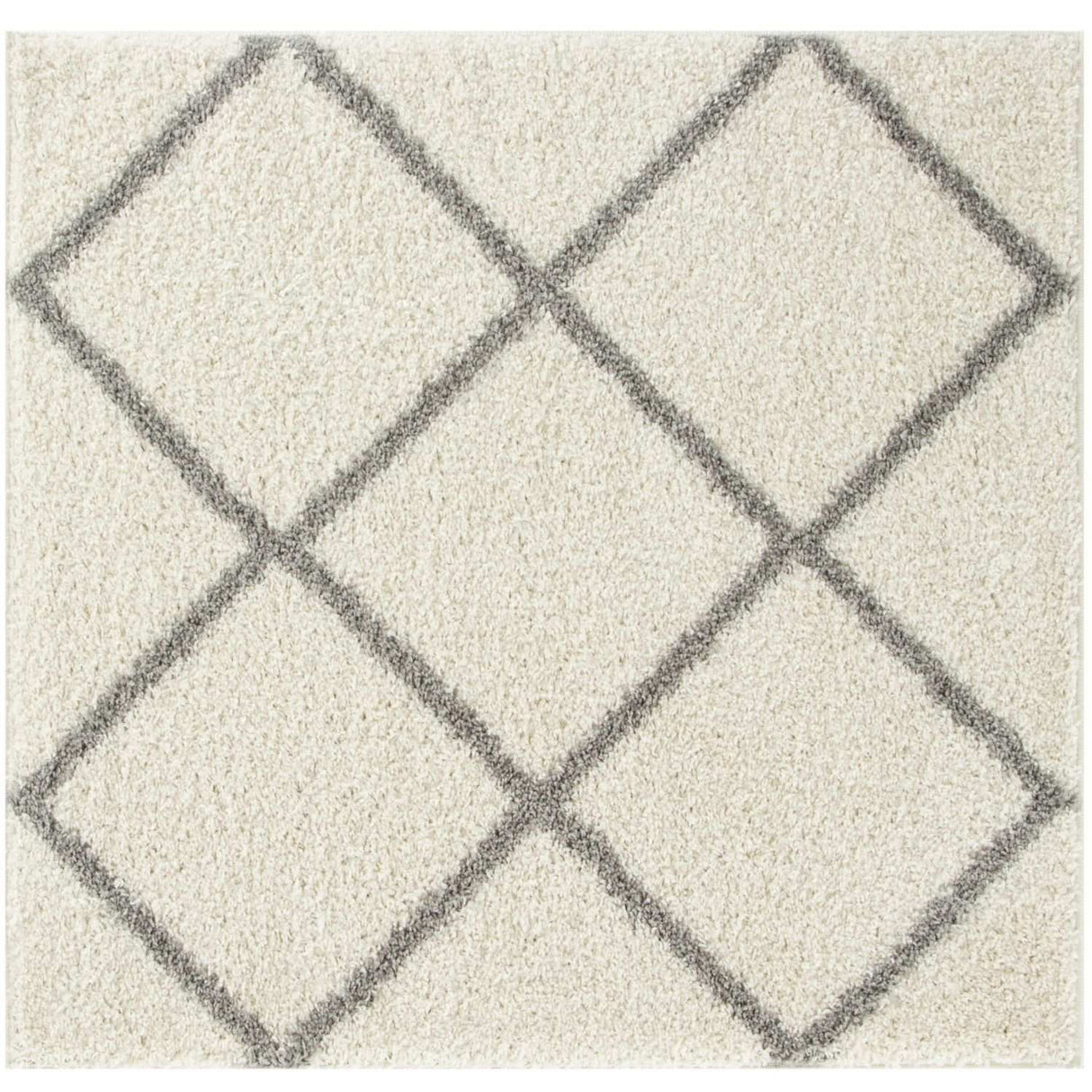 Moroccan Ivory Shaggy Rug 500 | The Rugs