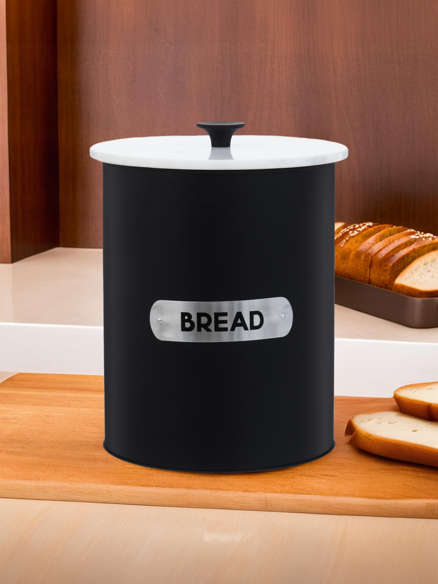 Orsina Liberty Black Enamel Bread Bin