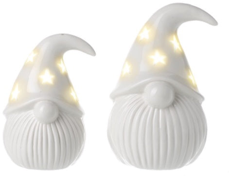 Blush & Bale Light Up Porcelain Gonks - Set of 2