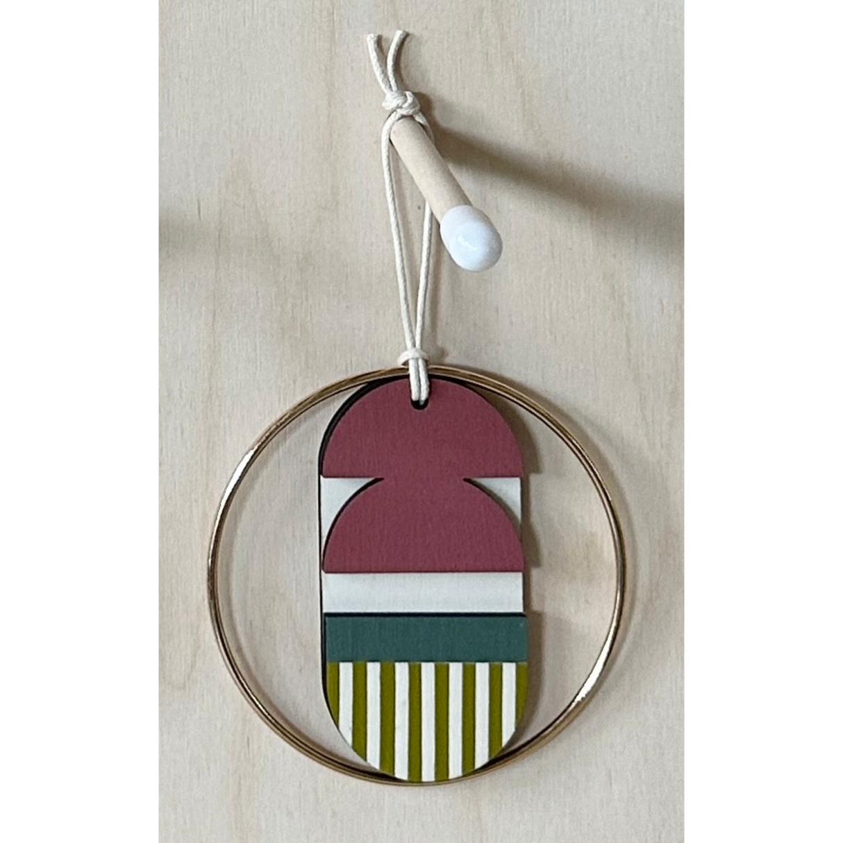 Eclectic Mini Mid‑Century Wall Art | Wooden Wall Decoration