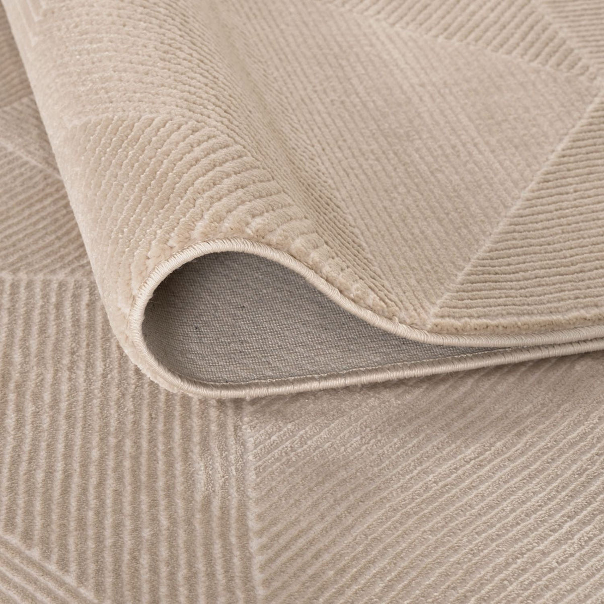 Carmel Beige Rug Abstract 6000 by The Rugs