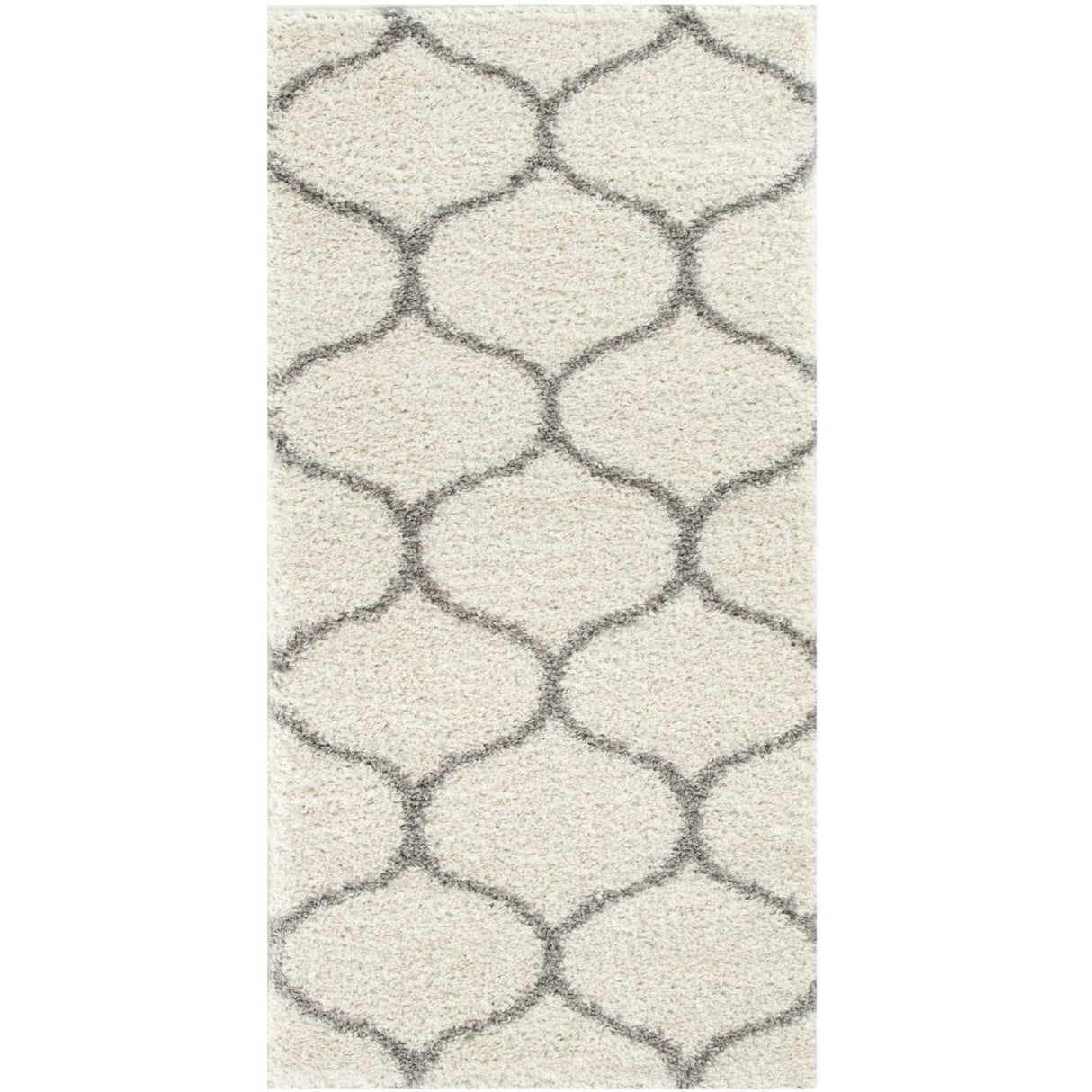 The Rugs - Moroccan Ivory Shaggy Rug | 600