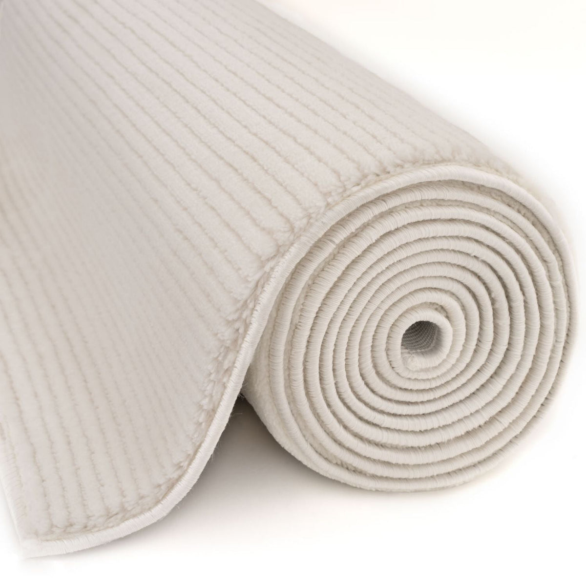 The Rugs Carmel Cream Striped Rug 6010