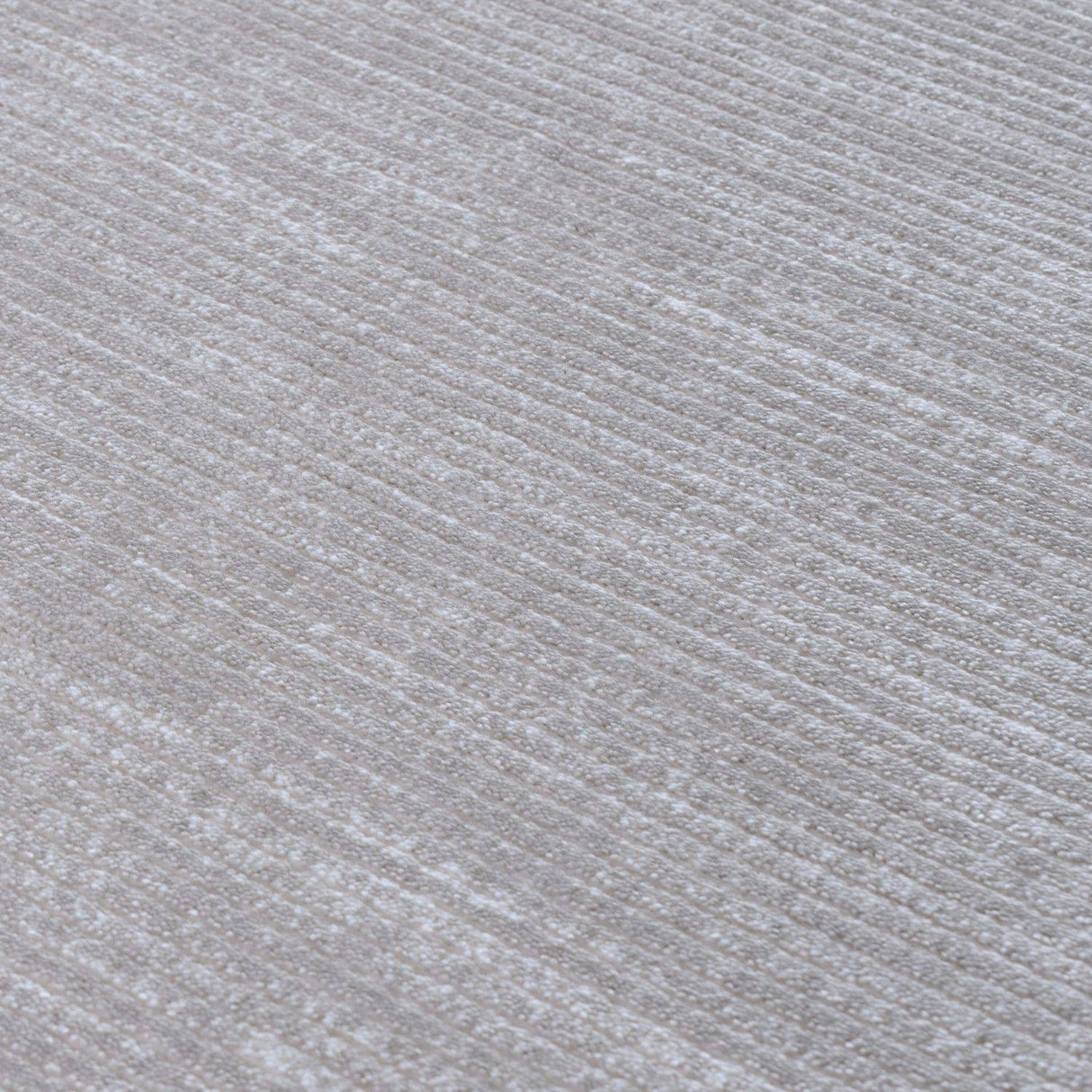 Carmel Grey-Cream Striped Rug | 6020
