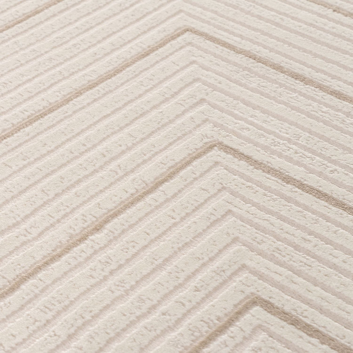 Carmel Cream-Beige Geometric Rug 6040 | The Rugs