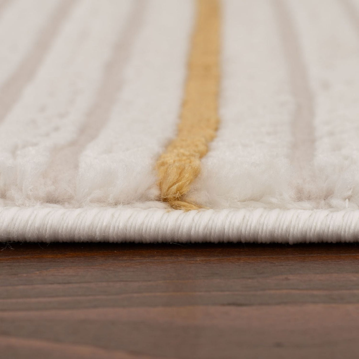 Carmel Cream-Gold Geometric Rug 6040 | The Rugs
