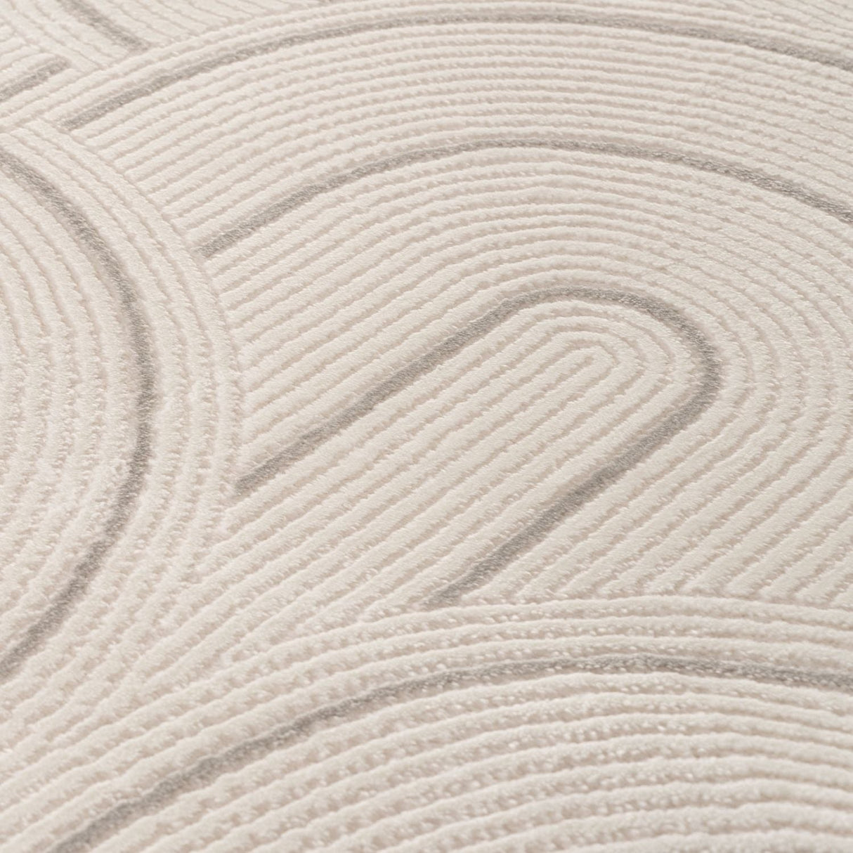 Carmel Cream-Grey Geometric Rug | 6070