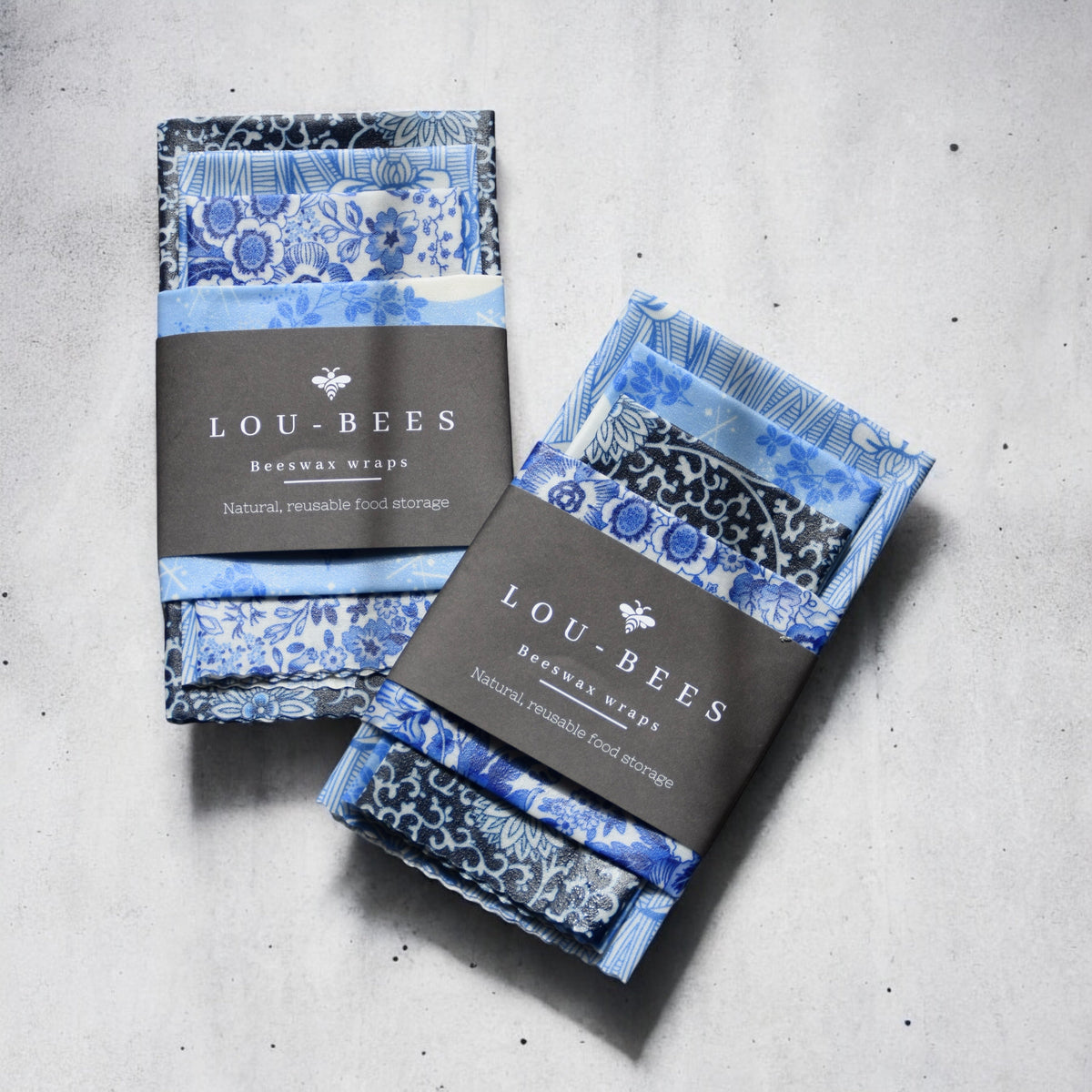 Lou-bees V&A Ethereal Garden Beeswax Wraps - 4 Pack