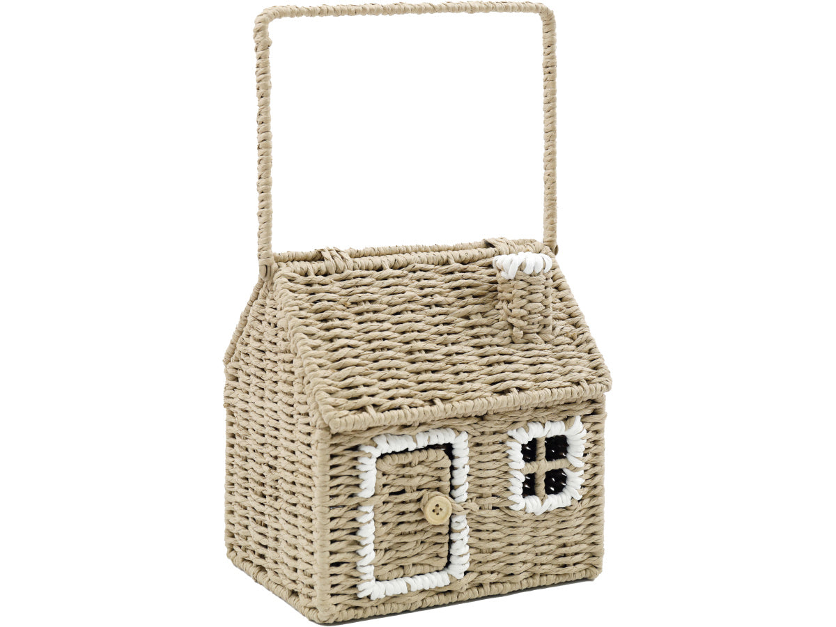 Blush & Bale Wicker House Basket - 20 x 36cm