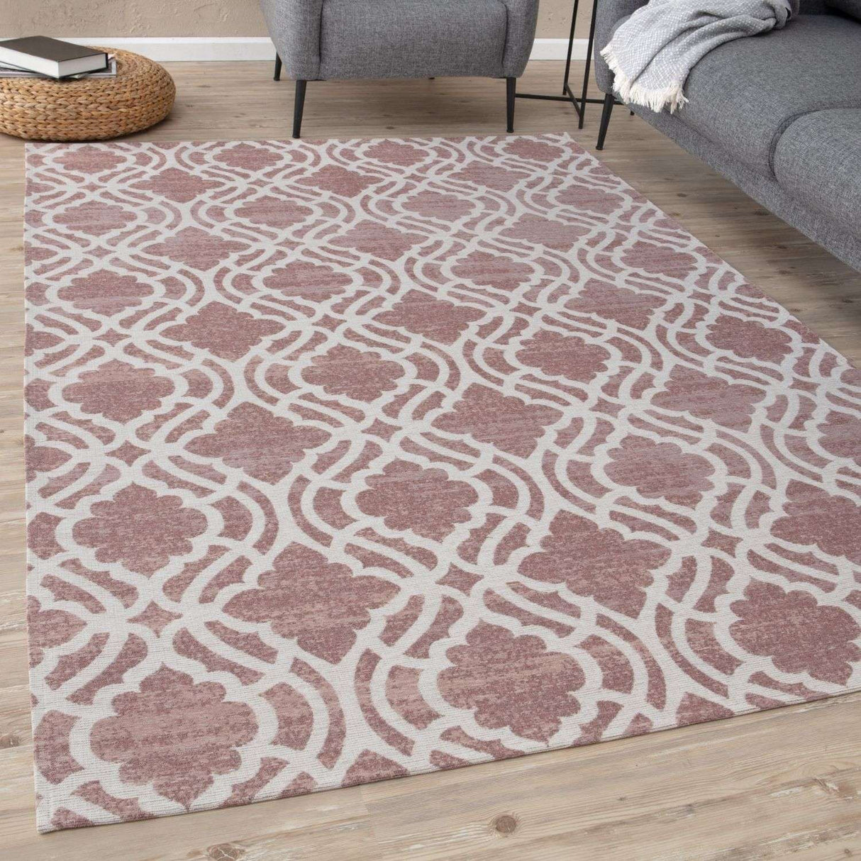 Washable Rug Carina Pink by The Rug