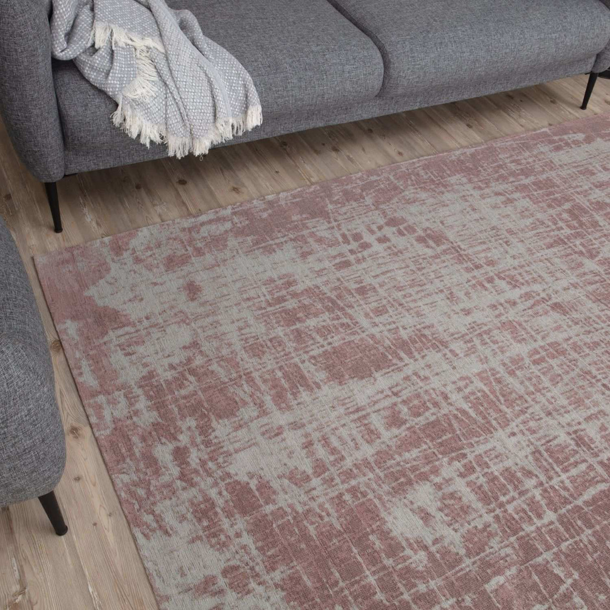 Machine Washable Rug Carina Pink – Stylish & Non‑Slip