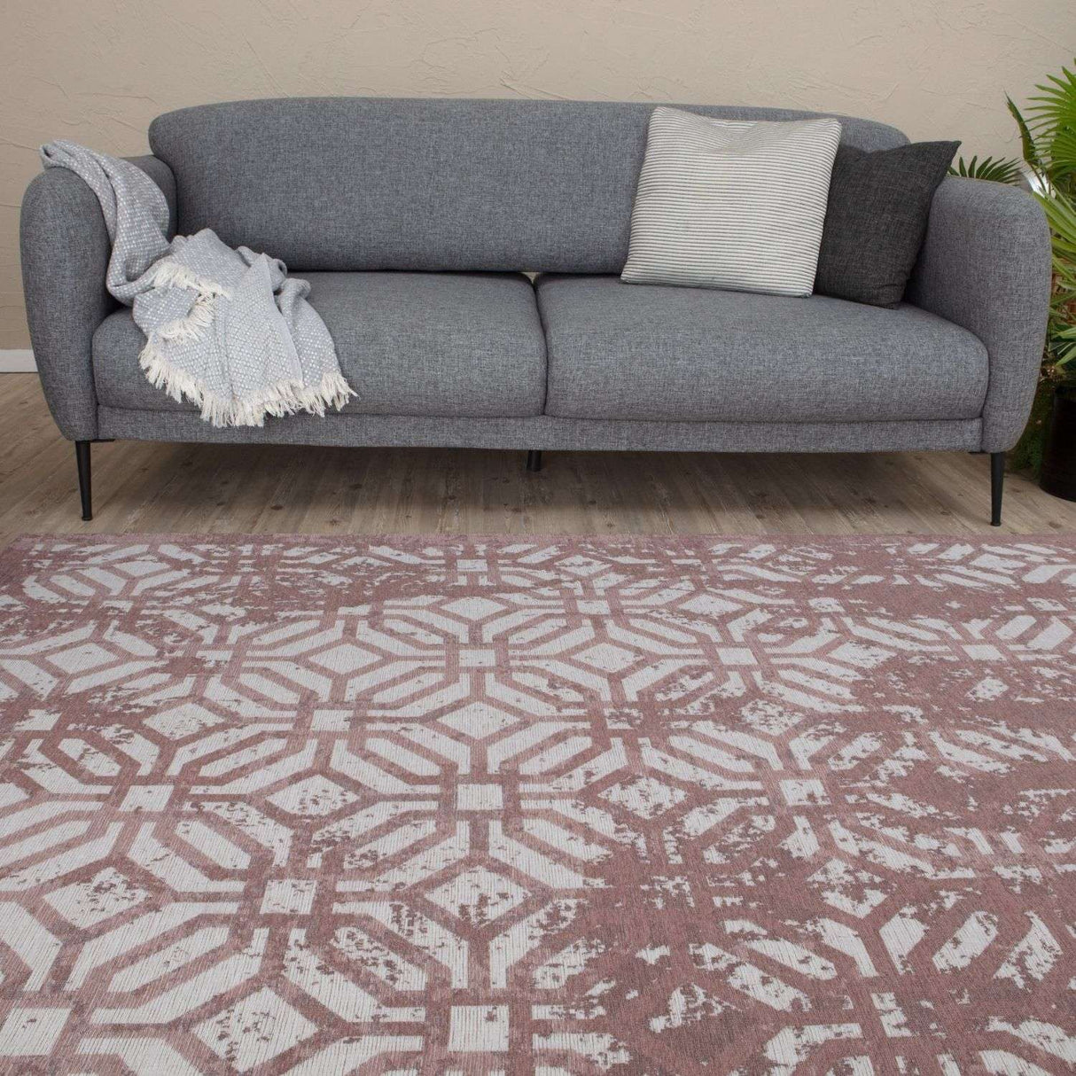 The Rugs Washable Rug Carina - Pink