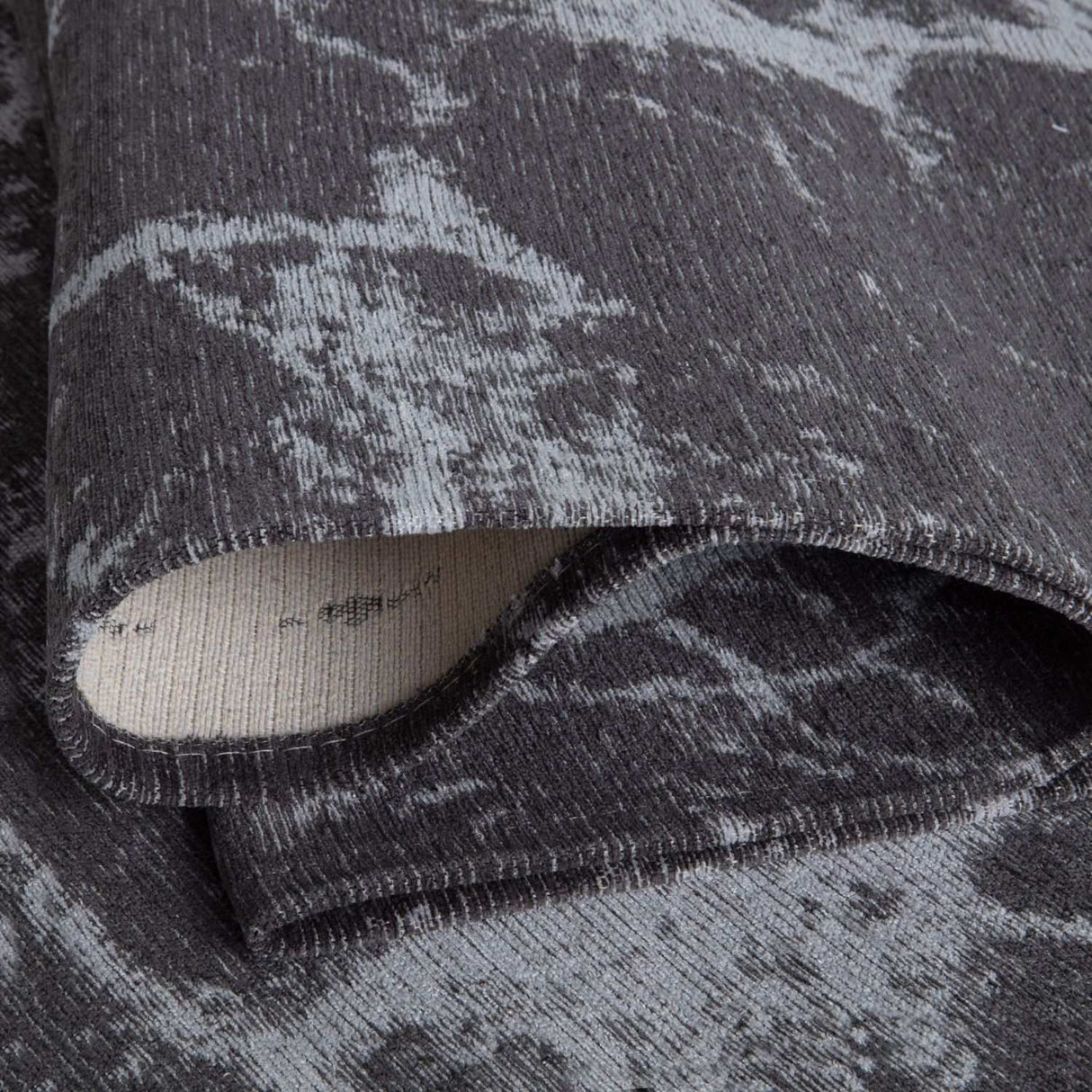 The Rugs Washable Rug Carina Dark Grey 6952D