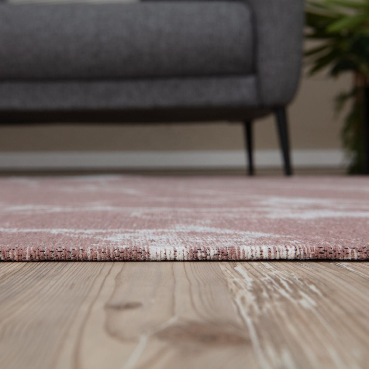 Washable Rug Carina Pink 6956 by The Rugs