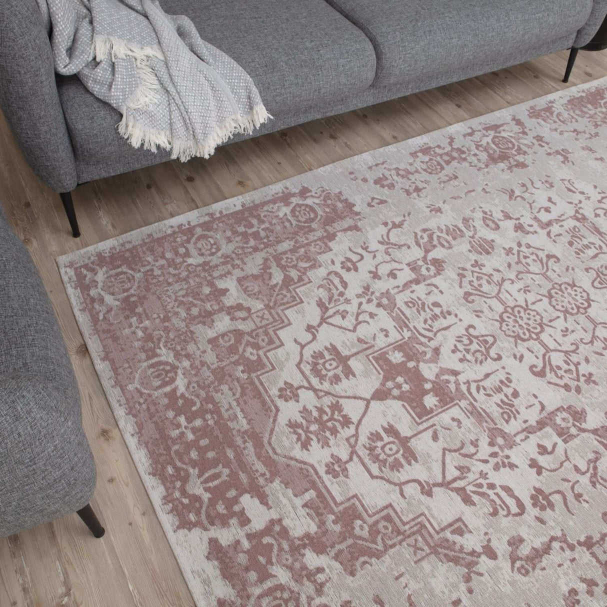 Washable Rug Carina Pink | 6962