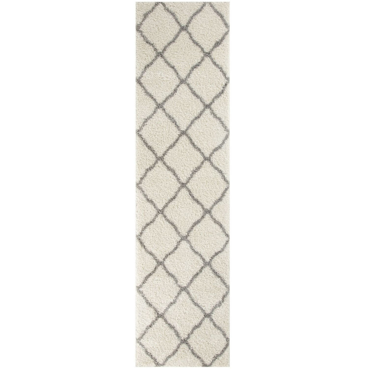 Moroccan Ivory Shaggy Rug 700 | The Rugs