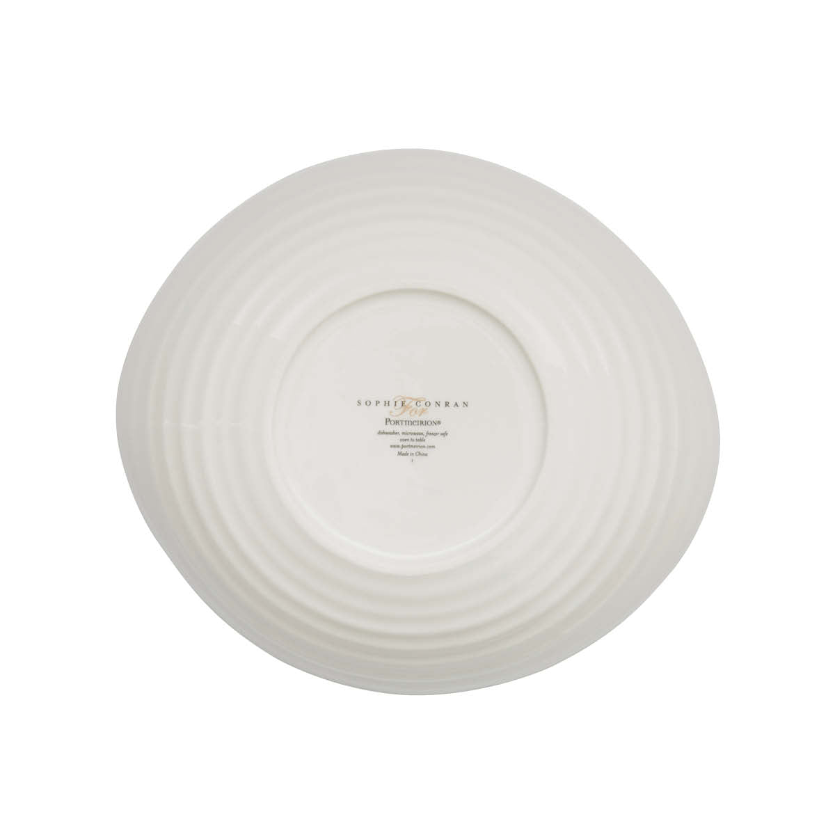 Portmeirion Sophie Conran Porcelain Pasta Bowl, Set of 4, White