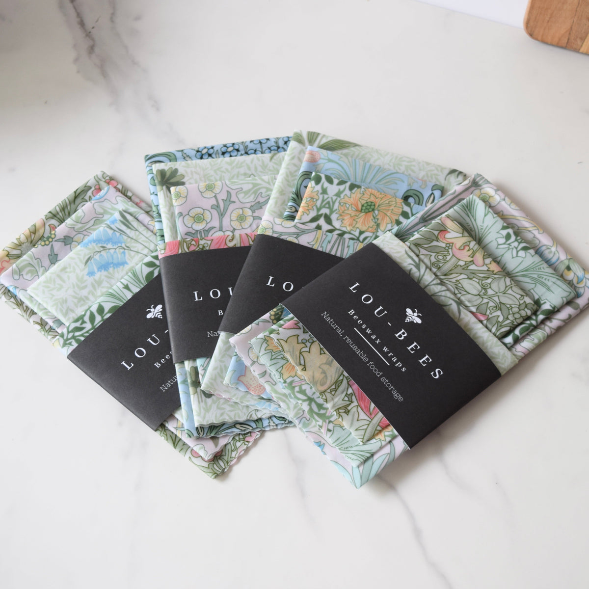 Lou-bees Simply Nature Beeswax Wraps Set