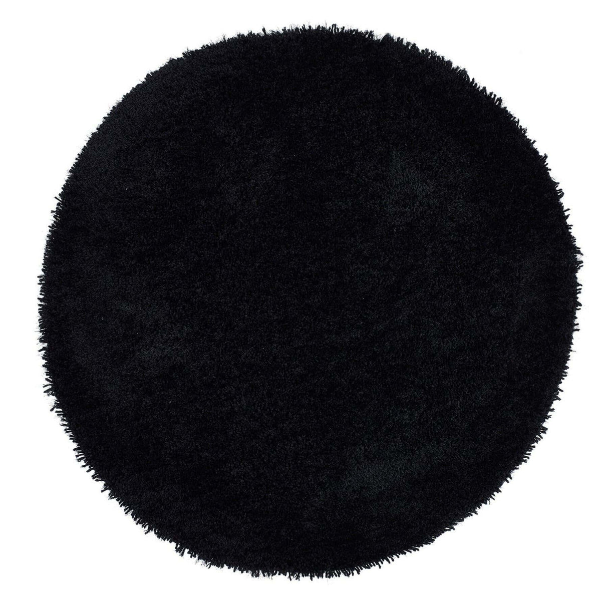 Chicago Black Shaggy Rug by The Rugs