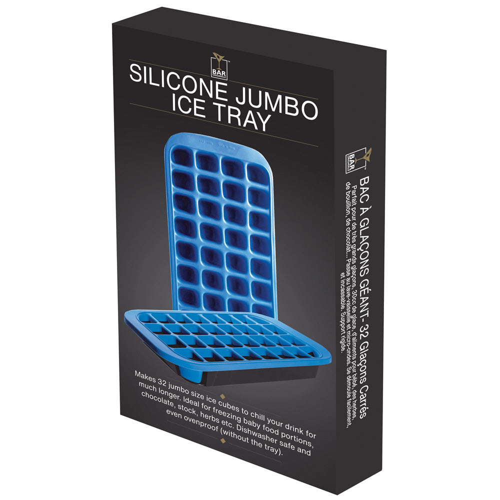 Jeray Bar Originale Silicone Ice Cube Tray, 32 Hole