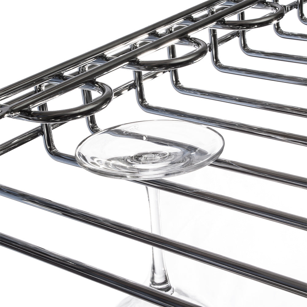 Jeray Bar Originale Wall Mounted Glass Drying Rack, 5 Sections