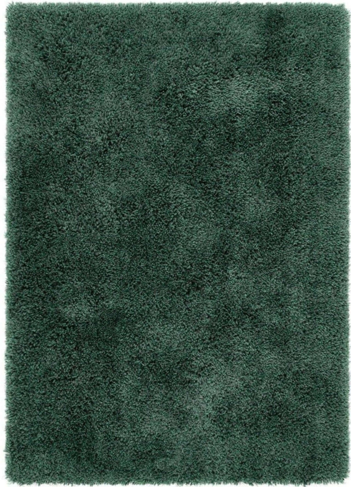 The Rugs Chicago Forest Green Shaggy Rug