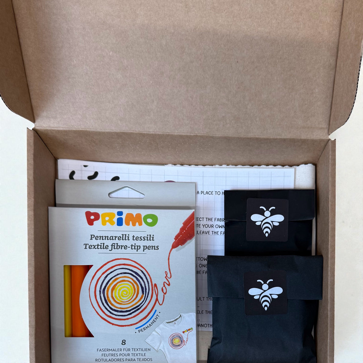 Lou-bees Kids Design Your Own Beeswax Wraps Kit,