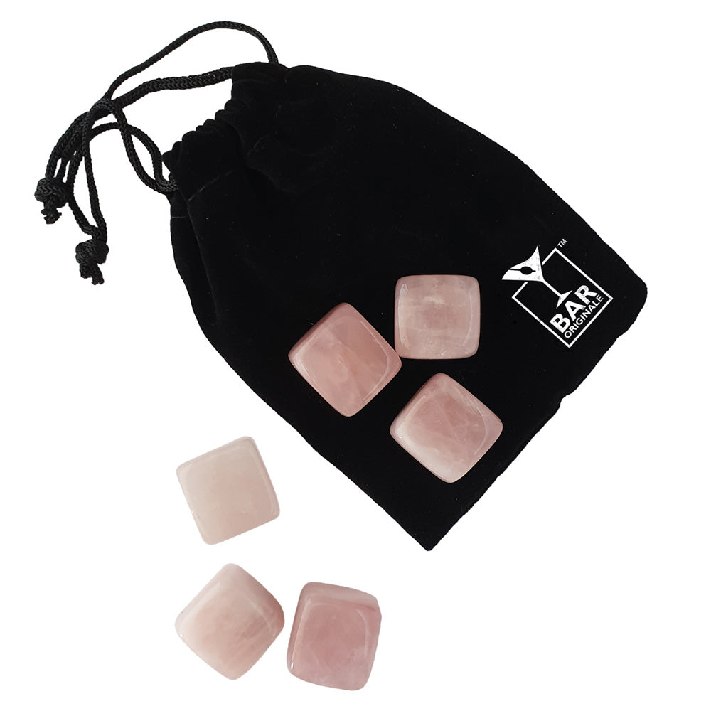 Jeray Bar Originale Pink Quartz Chilling Stones (Pack Of 6)