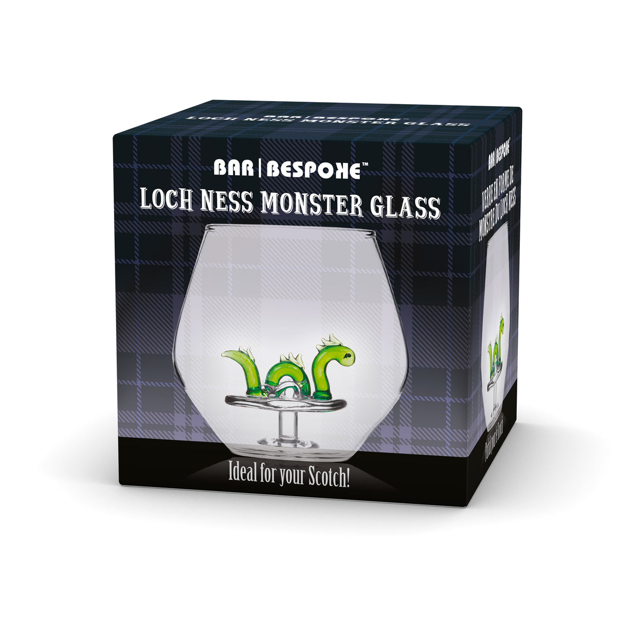 Jeray Bar Bespoke Nessie in a Glass Tumbler, 400ml